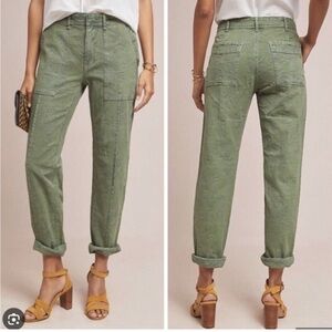Pilcro green palm The Wonderer Women's Pants